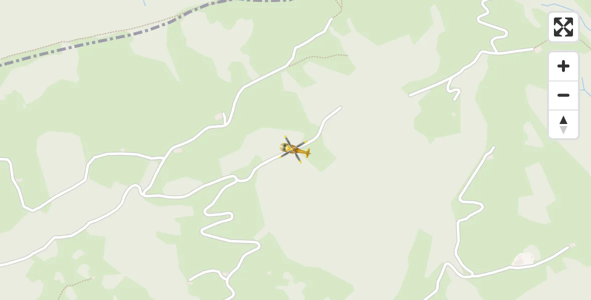 Flugroute Rettungshubschrauber Immenstadt i.Allgäu - Immenstadt i.Allgäu, 11 August 2026, 13:36