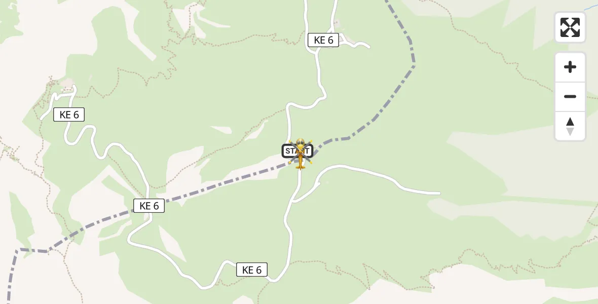 Flugroute Rettungshubschrauber Garmisch-Partenkirchen - Garmisch-Partenkirchen, 12 August 2026, 12:48