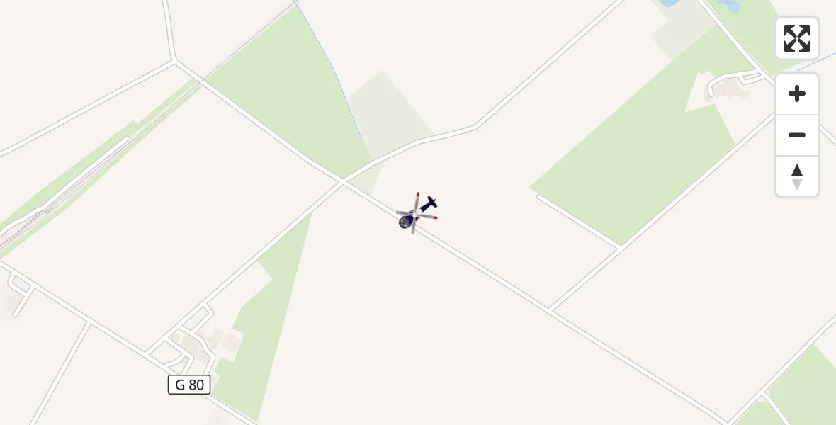 Flugroute Polizeihubschrauber Wiemersdorf - Wiemersdorf, 12 August 2026, 16:08