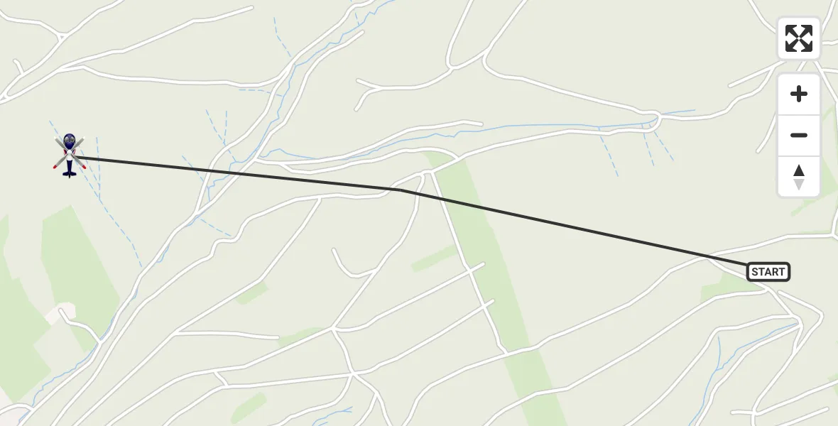Flugroute Polizeihubschrauber Sundern (Sauerland) - Sundern (Sauerland), 12 August 2026, 18:57