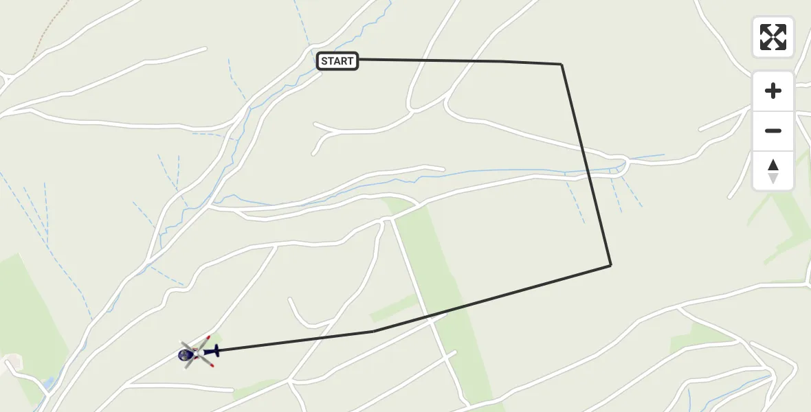 Flugroute Polizeihubschrauber Sundern (Sauerland) - Sundern (Sauerland), 12 August 2026, 19:08