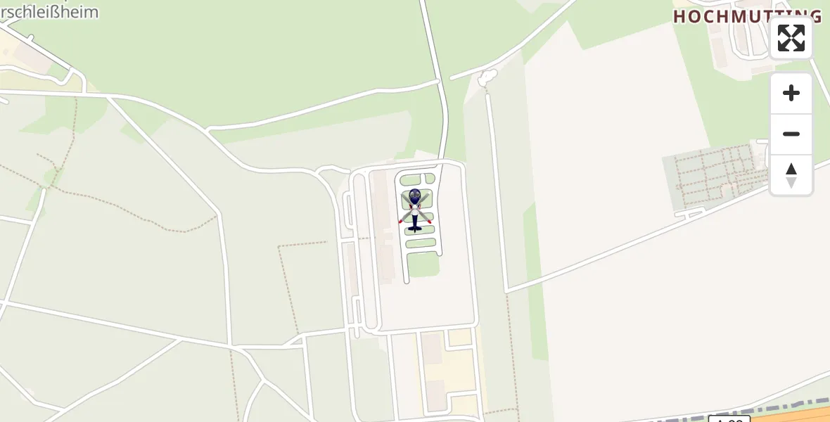 Flugroute Polizeihubschrauber Oberschleißheim - Oberschleißheim, 13 August 2026, 18:48