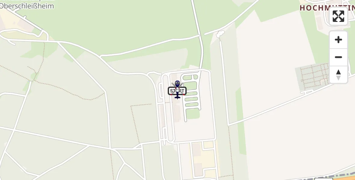 Flugroute Polizeihubschrauber Oberschleißheim - Oberschleißheim, 14 August 2026, 06:07