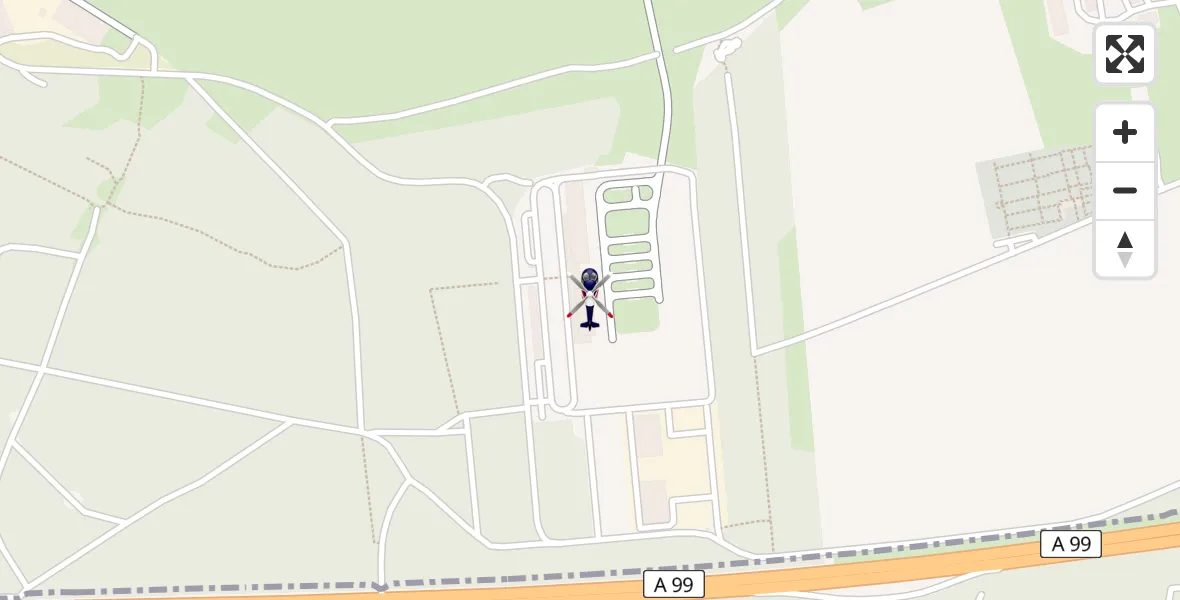 Flugroute Polizeihubschrauber Oberschleißheim - Oberschleißheim, 14 August 2026, 07:01