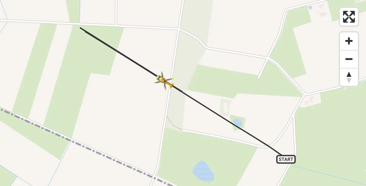 Flugroute Rettungshubschrauber Weddelbrook - Weddelbrook, 14 August 2026, 16:52