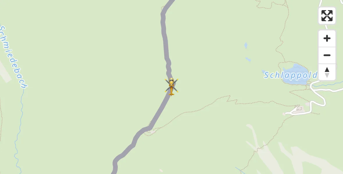 Flugroute Rettungshubschrauber Oberstdorf - Oberstdorf, 15 August 2026, 12:10