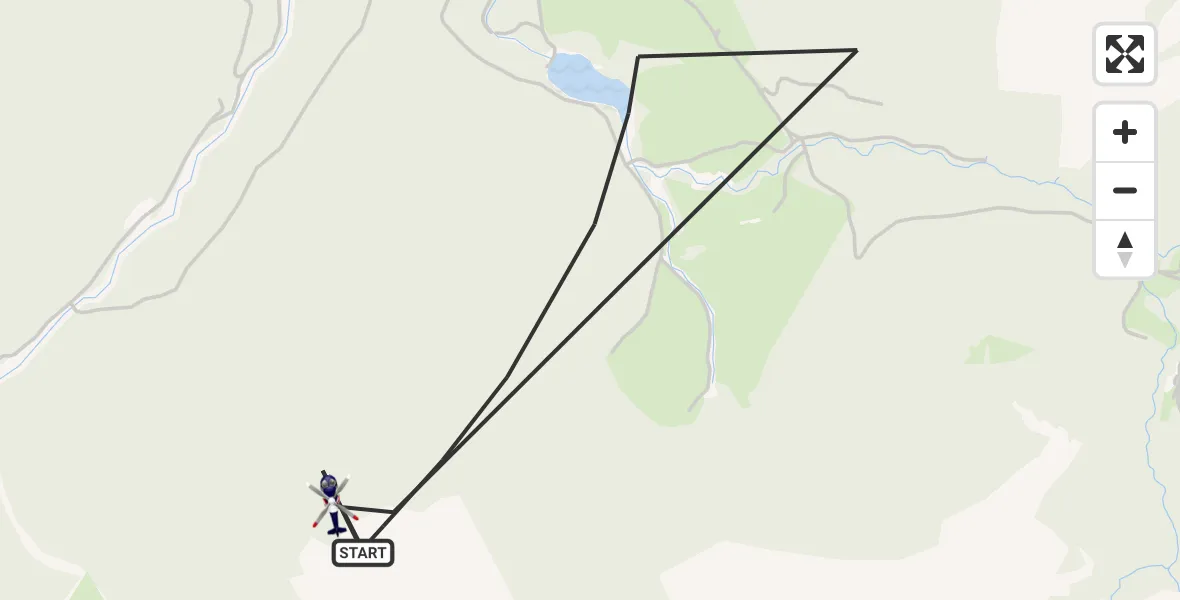 Flugroute Polizeihubschrauber Halblech - Halblech, 15 August 2026, 15:34