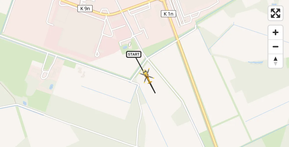 Flugroute Ambulanzhubschrauber Christoph  Westfalen-ADAC - Christoph  Westfalen-ADAC, 15 August 2026, 19:29