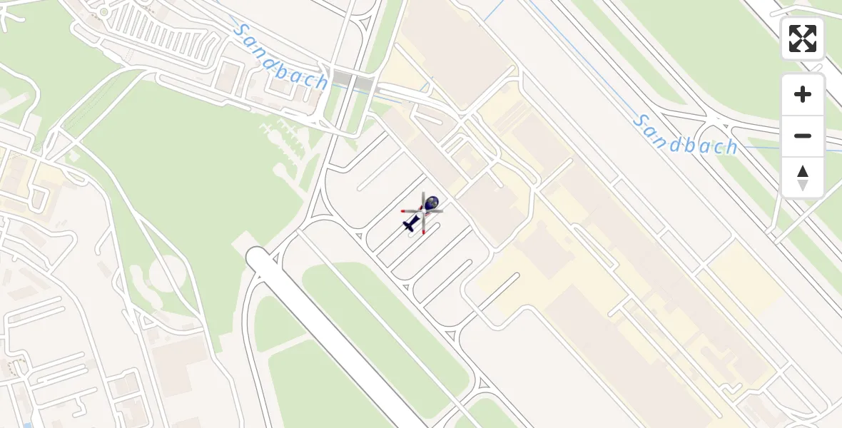 Flugroute Polizeihubschrauber Köln Bonn Flughafen - Köln Bonn Flughafen, 16 August 2026, 16:06