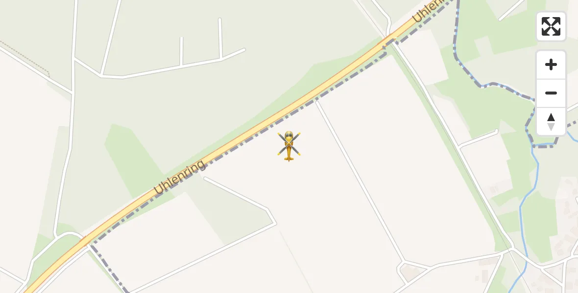 Flugroute Rettungshubschrauber Uelzen - Uelzen, 16 August 2026, 18:27