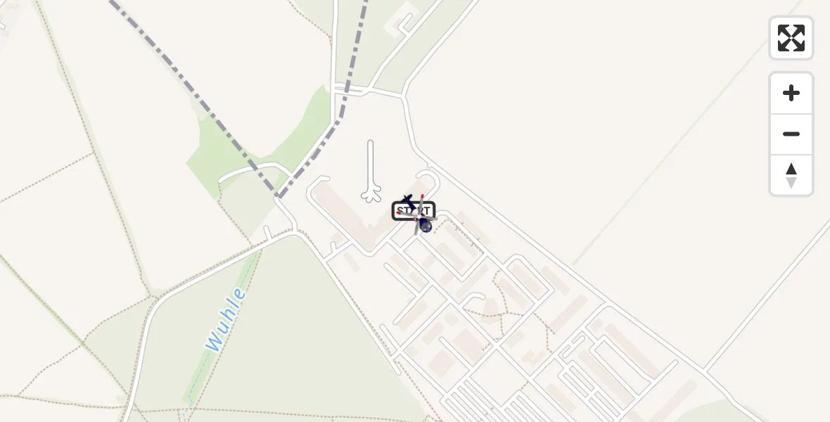 Flugroute Polizeihubschrauber Ahrensfelde Hubschrauberlandeplatz - Ahrensfelde Hubschrauberlandeplatz, 18 August 2026, 09:29