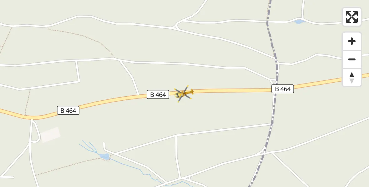 Flugroute Rettungshubschrauber Dettenhausen - Dettenhausen, 18 August 2026, 12:46