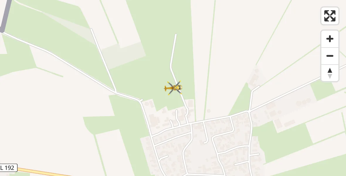 Flugroute Ambulanzhubschrauber Handewitt - Handewitt, 19 August 2026, 14:51