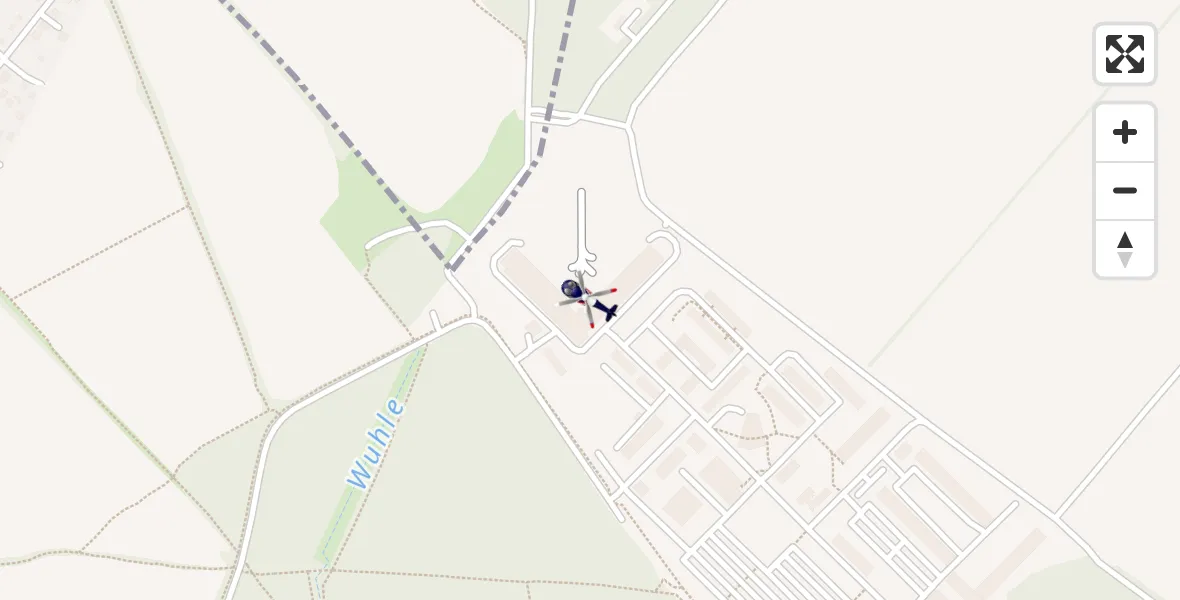 Flugroute Polizeihubschrauber Ahrensfelde Hubschrauberlandeplatz - Ahrensfelde Hubschrauberlandeplatz, 20 August 2026, 06:15
