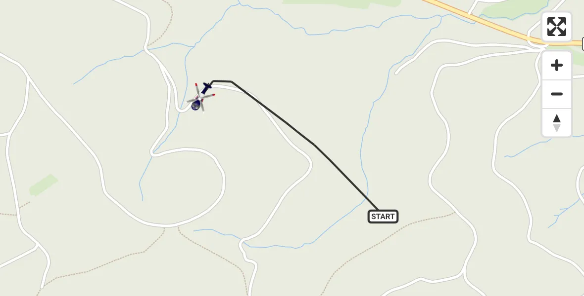 Flugroute Polizeihubschrauber Medebach - Medebach, 21 August 2026, 09:25