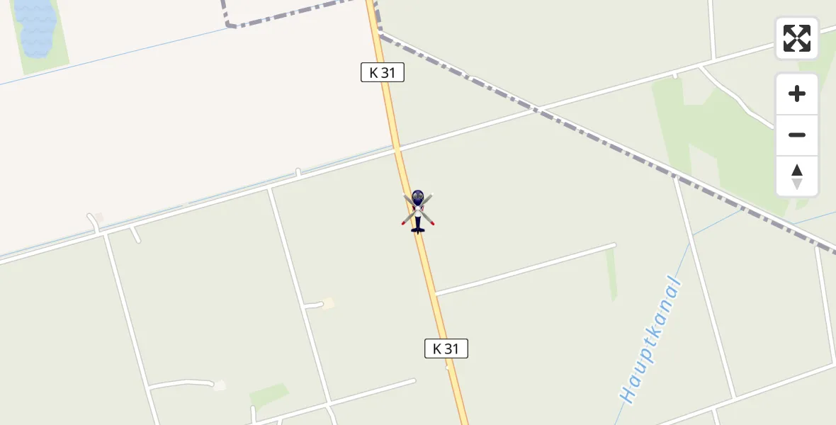 Flugroute Polizeihubschrauber Wahrenholz - Wahrenholz, 21 August 2026, 16:07