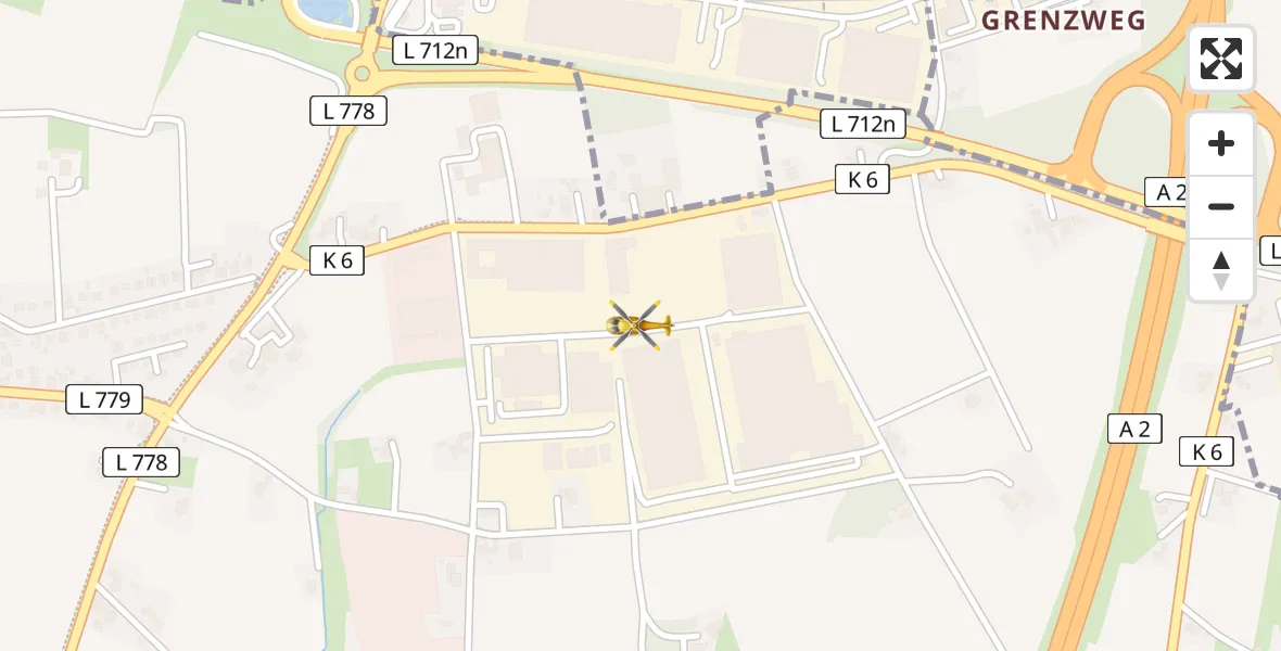 Flugroute Rettungshubschrauber Bielefeld - Bielefeld, 22 August 2026, 15:07