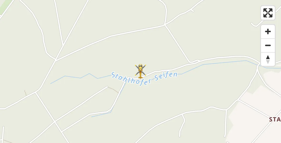 Flugroute Ambulanzhubschrauber Blankenheim - Blankenheim, 25 August 2026, 06:07