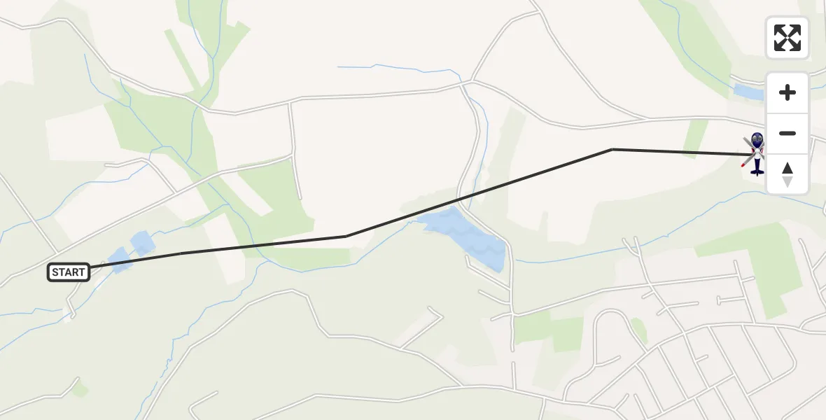 Flugroute Polizeihubschrauber Schmelz - Schmelz, 25 August 2026, 07:23