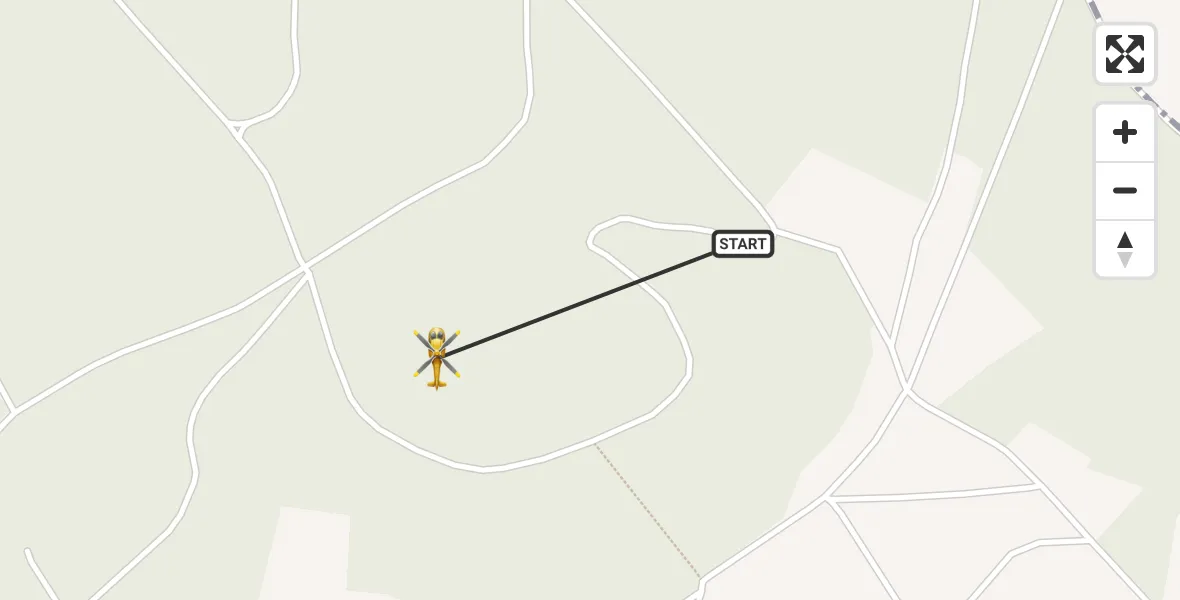 Flugroute Rettungshubschrauber Birstein - Birstein, 25 August 2026, 10:08