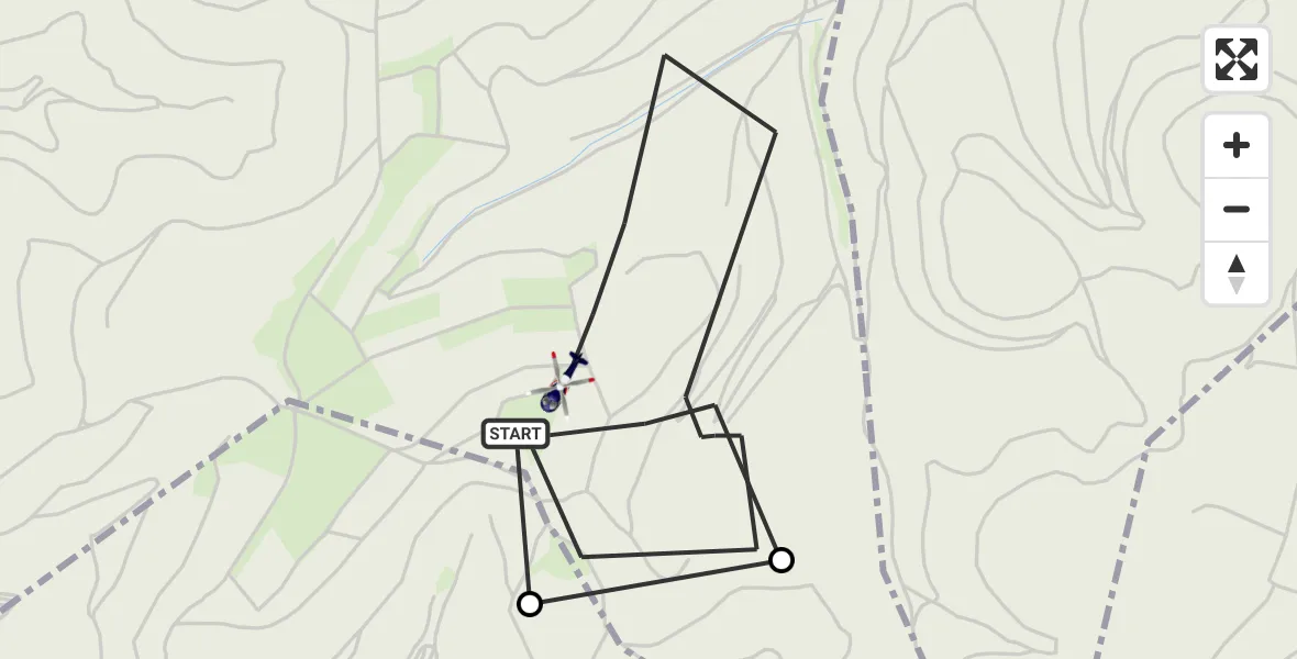 Flugroute Polizeihubschrauber Dümpelfeld - Dümpelfeld, 28 August 2026, 09:57