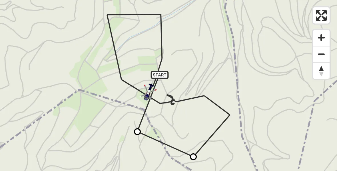 Flugroute Polizeihubschrauber Dümpelfeld - Dümpelfeld, 28 August 2026, 10:01