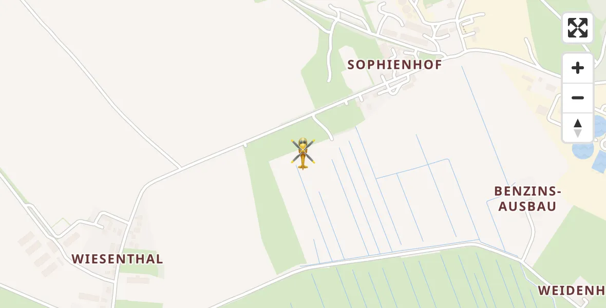 Flugroute Rettungshubschrauber Neustrelitz - Neustrelitz, 29 August 2026, 10:33