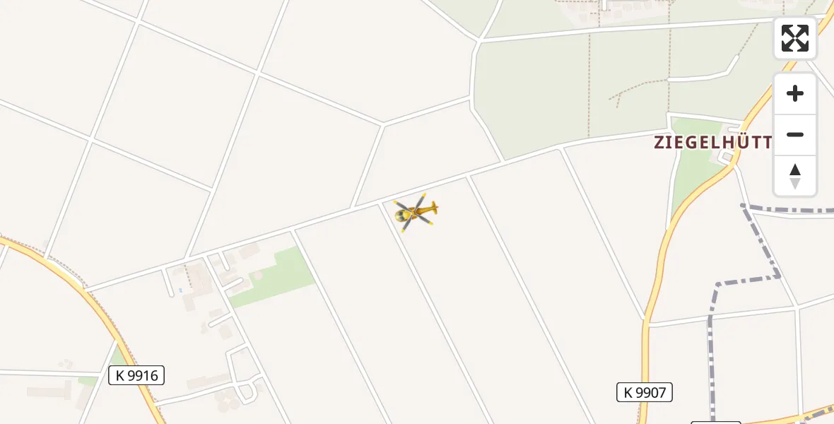 Flugroute Rettungshubschrauber Ulm - Ulm, 29 August 2026, 12:14