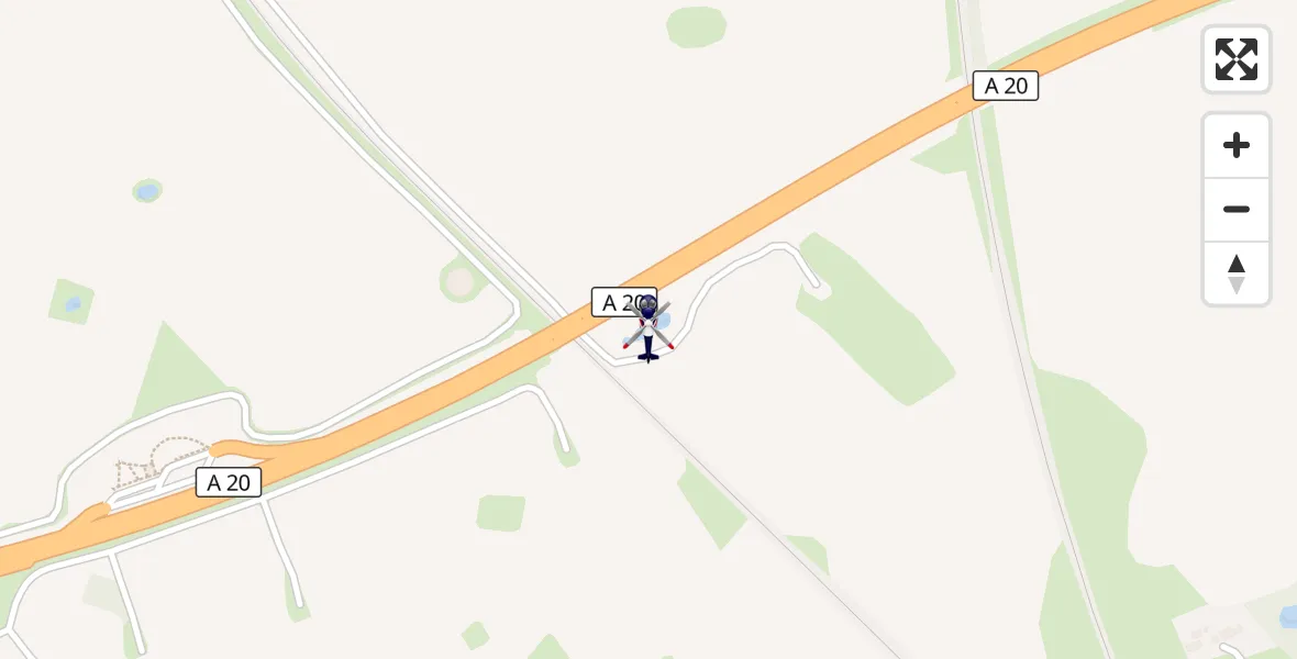 Flugroute Polizeihubschrauber Dummerstorf - Dummerstorf, 29 August 2026, 18:49