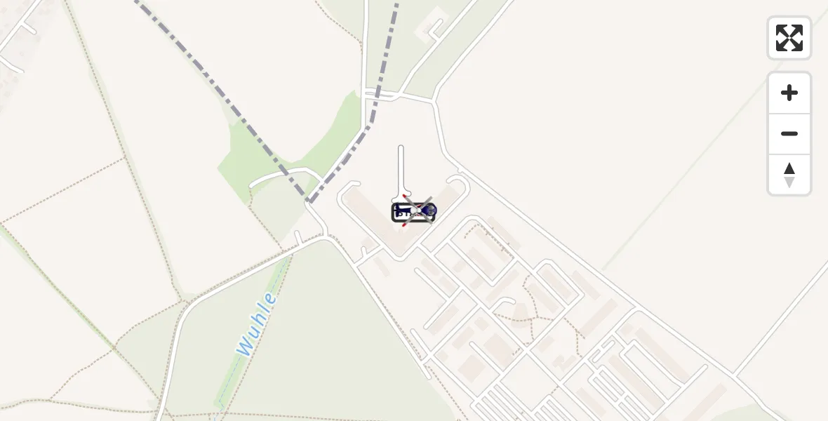 Flugroute Polizeihubschrauber Ahrensfelde Hubschrauberlandeplatz - Ahrensfelde Hubschrauberlandeplatz, 29 August 2026, 22:24
