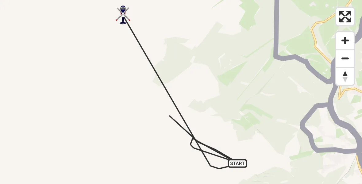 Flugroute Polizeihubschrauber Küchelscheid - Küchelscheid, 30 August 2026, 12:35