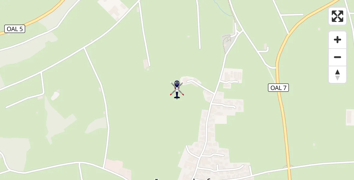Flugroute Polizeihubschrauber Ruderatshofen - Ruderatshofen, 30 August 2026, 14:03