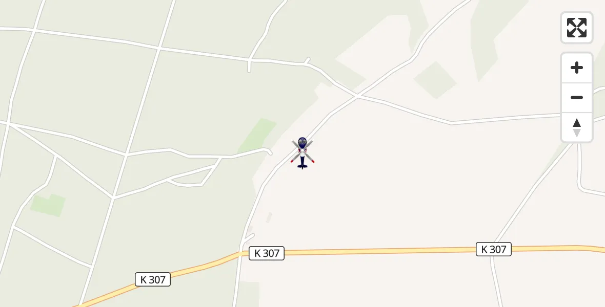 Flugroute Polizeihubschrauber Blankenhain - Blankenhain, 31 August 2026, 10:59