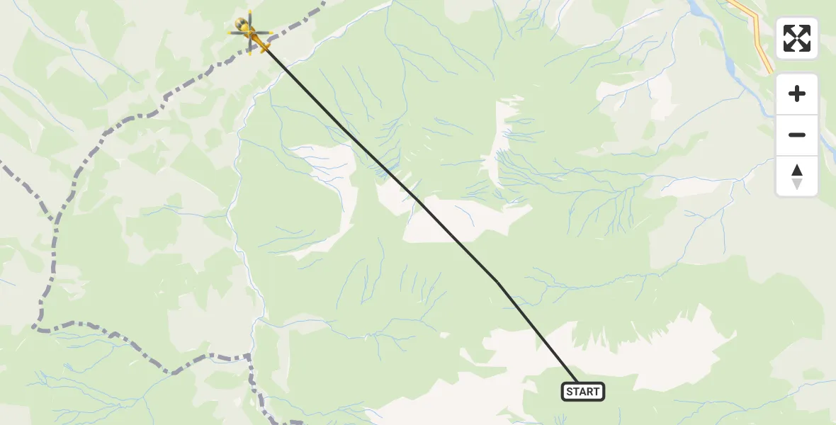 Flugroute Rettungshubschrauber Bad Hindelang - Sonthofen, 02 September 2026, 08:58