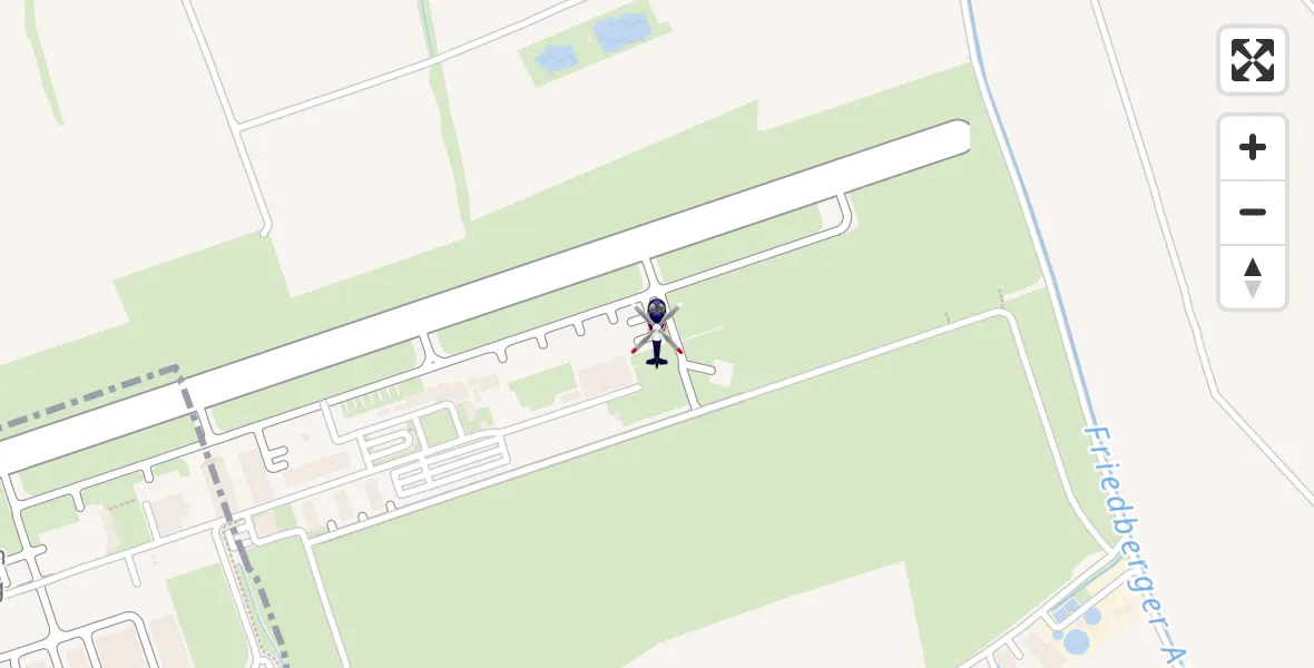 Flugroute Polizeihubschrauber Augsburg Flughafen - Augsburg Flughafen, 03 September 2026, 08:08