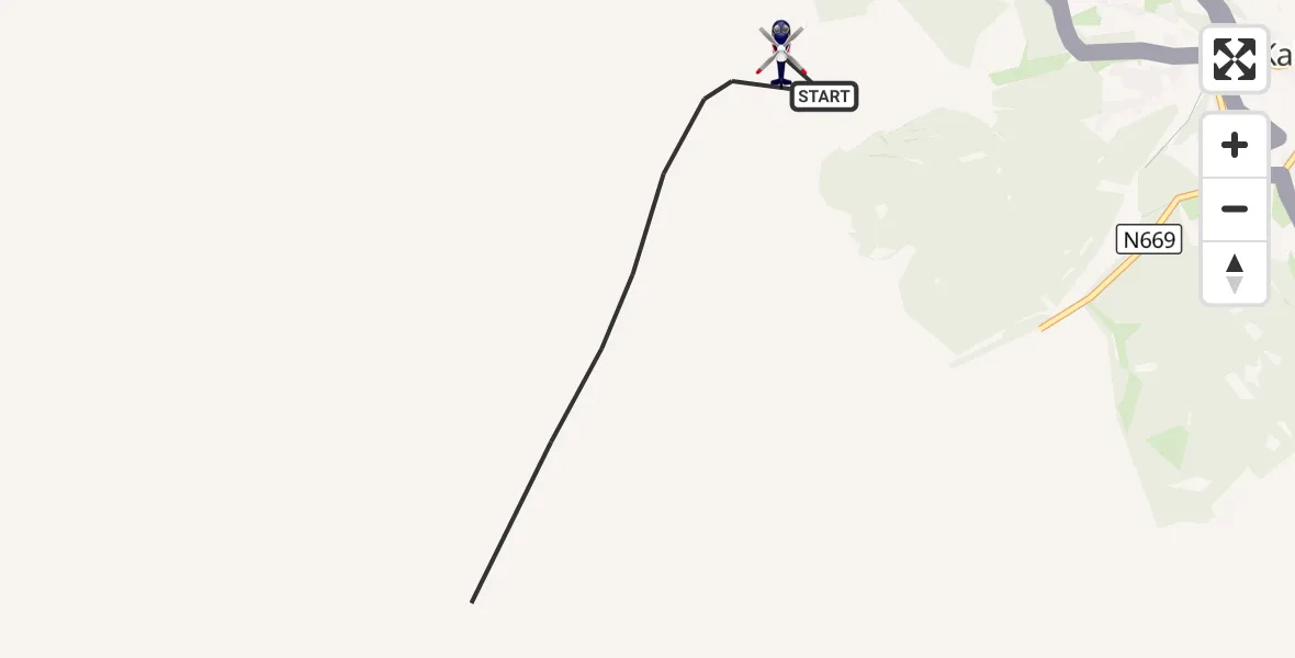Flugroute Polizeihubschrauber Küchelscheid - Küchelscheid, 03 September 2026, 12:34