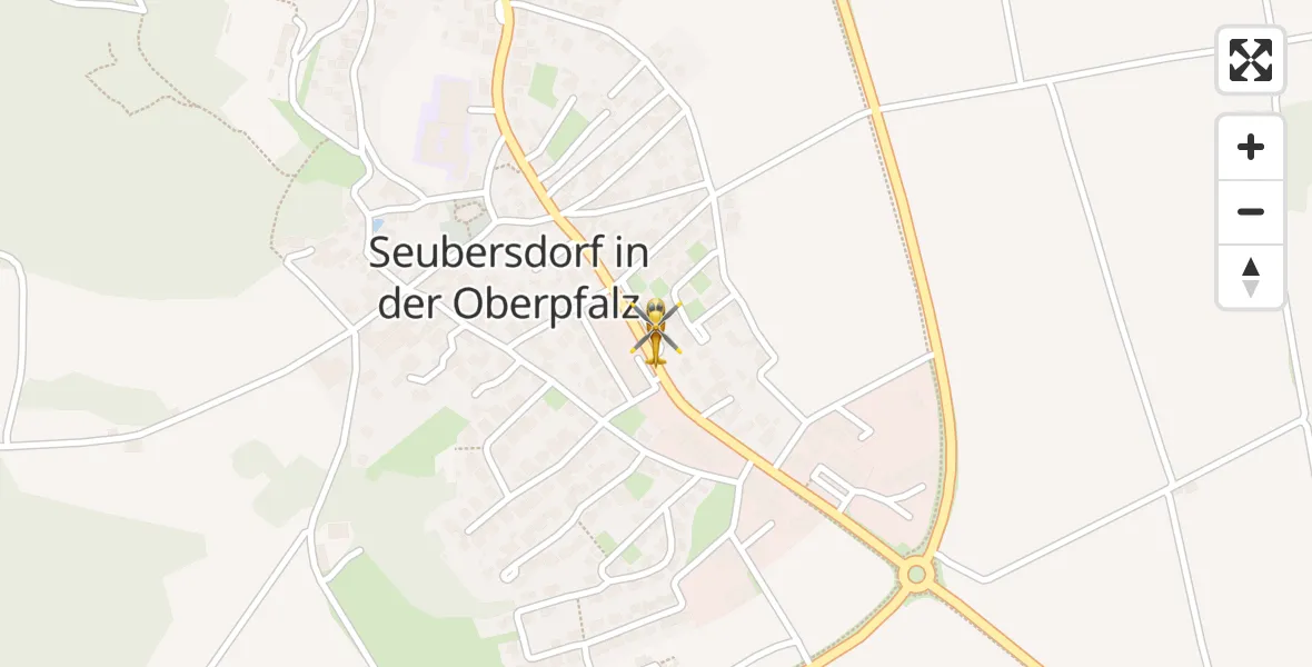 Flugroute Rettungshubschrauber Seubersdorf i.d.OPf. - Seubersdorf i.d.OPf., 03 September 2026, 16:41