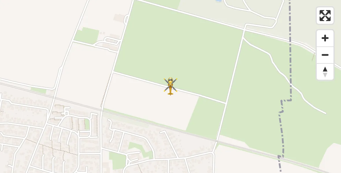 Flugroute Rettungshubschrauber Achim - Achim, 04 September 2026, 11:23