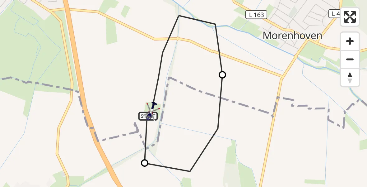 Flugroute Polizeihubschrauber Swisttal - Swisttal, 04 September 2026, 20:23