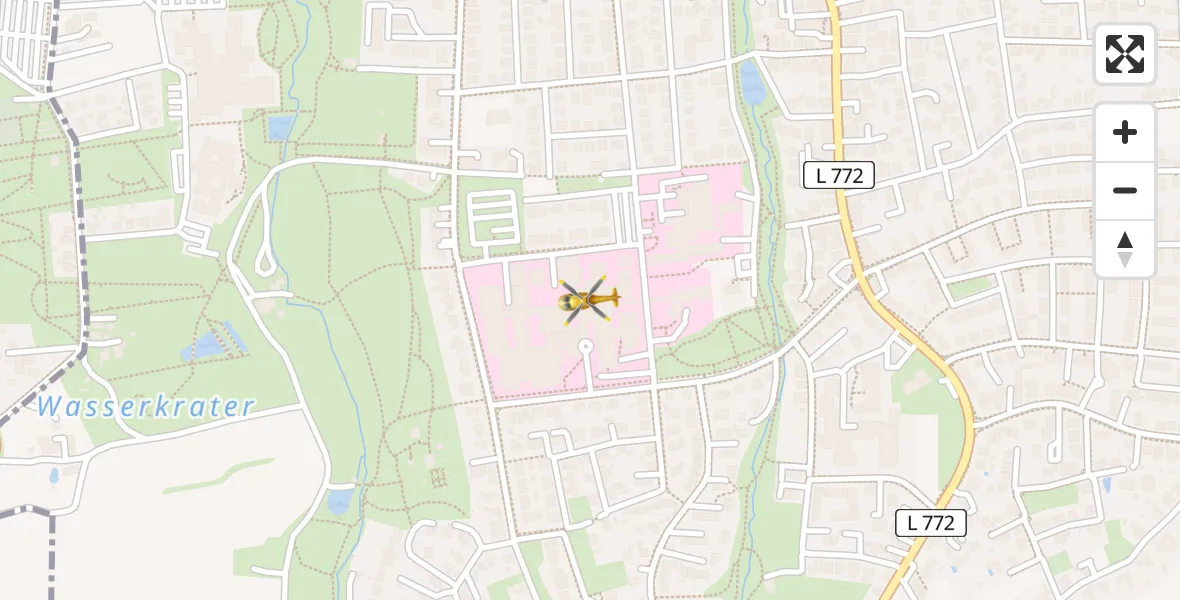 Flugroute Rettungshubschrauber Bad Oeynhausen - Bad Oeynhausen, 05 September 2026, 15:49