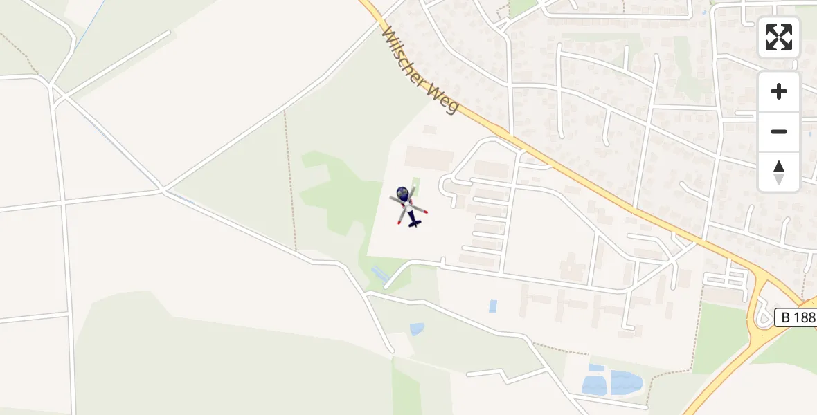 Flugroute Polizeihubschrauber Gifhorn Bundespolizei Hubschrauberlandeplatz - Gifhorn Bundespolizei Hubschrauberlandeplatz, 06 September 2026, 16:06