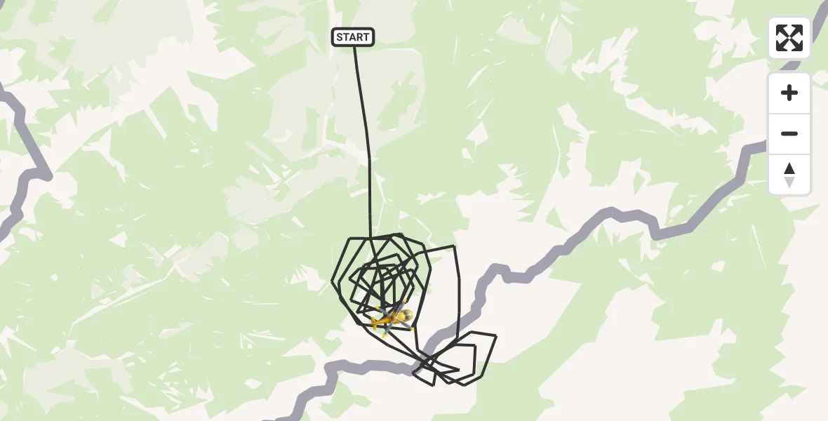 Flugroute Rettungshubschrauber Oberstdorf - Oberstdorf, 07 September 2026, 10:38