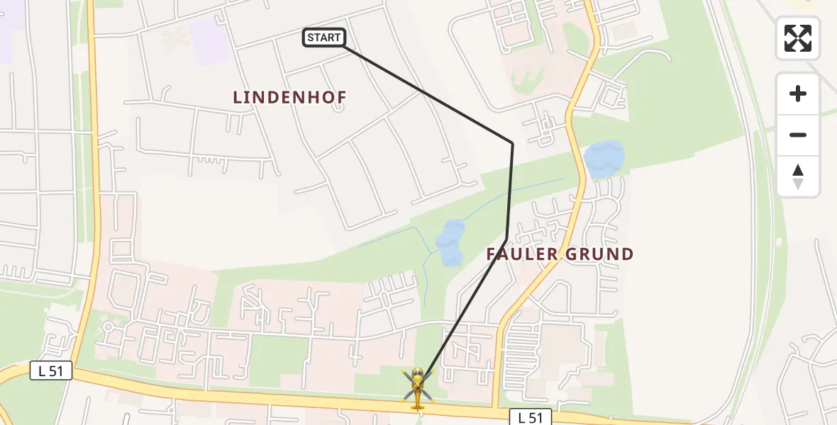 Flugroute Rettungshubschrauber Magdeburg - Magdeburg, 08 September 2026, 14:54