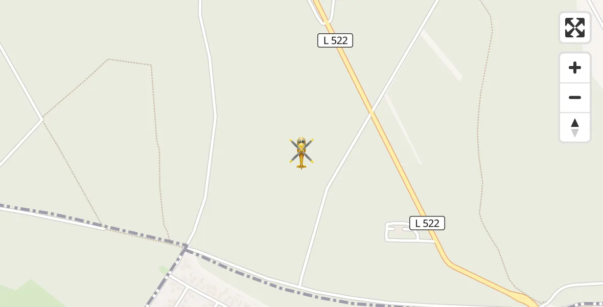 Flugroute Rettungshubschrauber Neupetershain - Neupetershain, 10 September 2026, 08:42