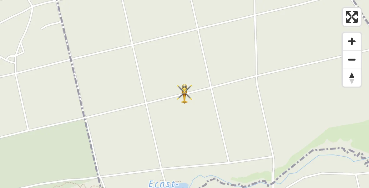 Flugroute Rettungshubschrauber Langen (Hessen) - Langen (Hessen), 10 September 2026, 12:50