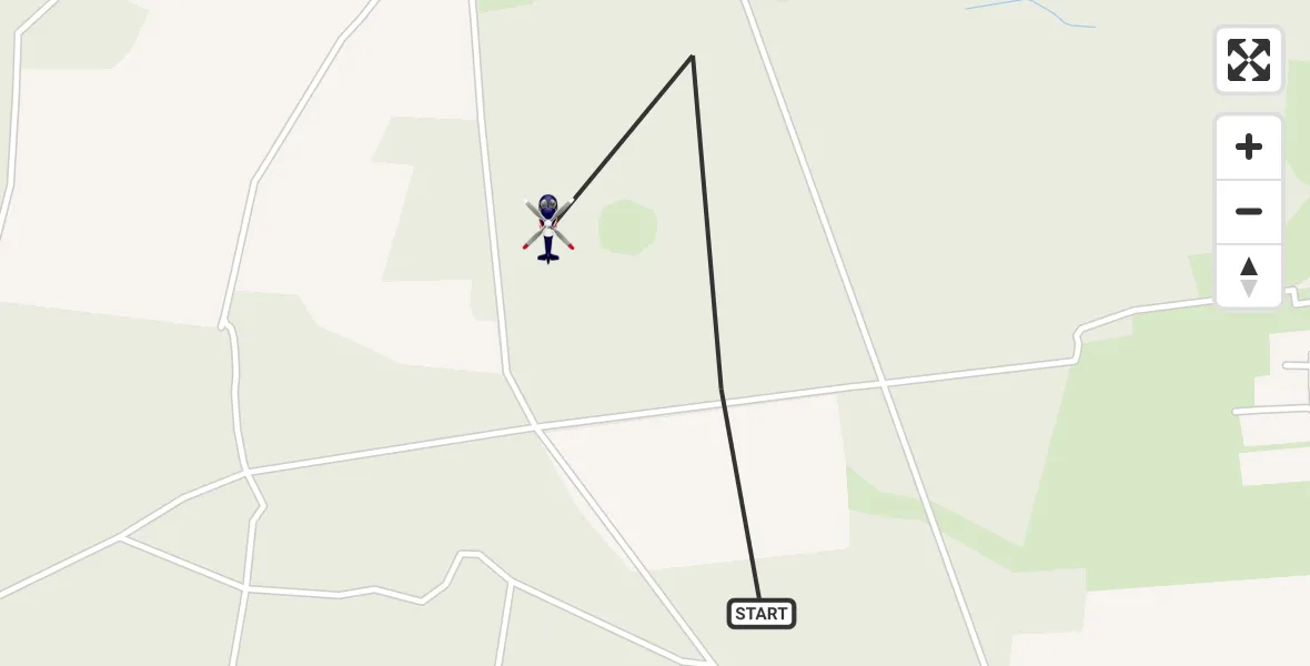 Flugroute Polizeihubschrauber Soltau - Soltau, 13 September 2026, 17:40