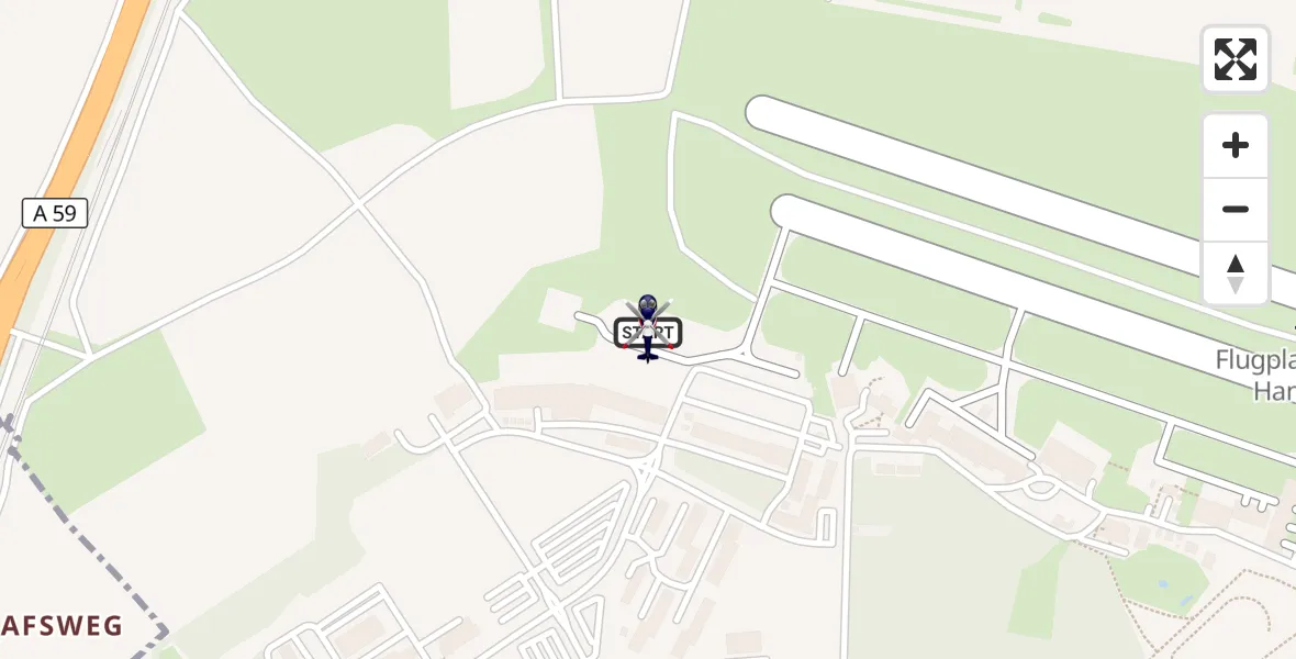 Flugroute Polizeihubschrauber Sankt Augustin - Sankt Augustin, 14 September 2026, 07:26