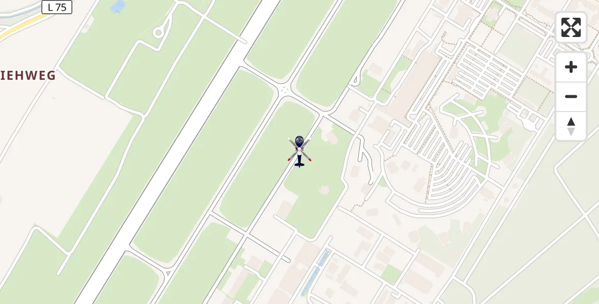 Flugroute Polizeihubschrauber Karlsruhe Baden-Baden Flughafen - Karlsruhe Baden-Baden Flughafen, 14 September 2026, 19:13