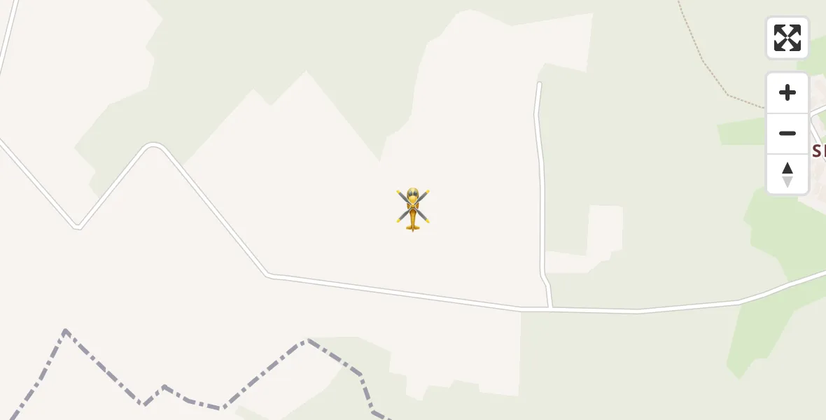Flugroute Rettungshubschrauber Bleckede - Bleckede, 15 September 2026, 06:10
