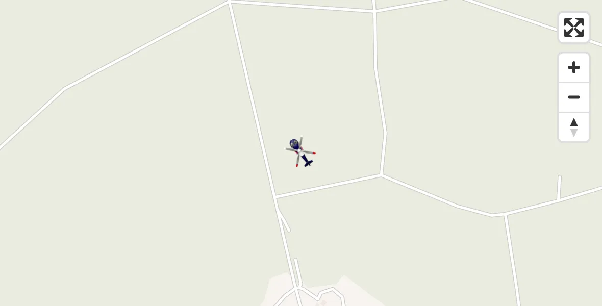 Flugroute Polizeihubschrauber Kirtorf - Kirtorf, 15 September 2026, 09:39